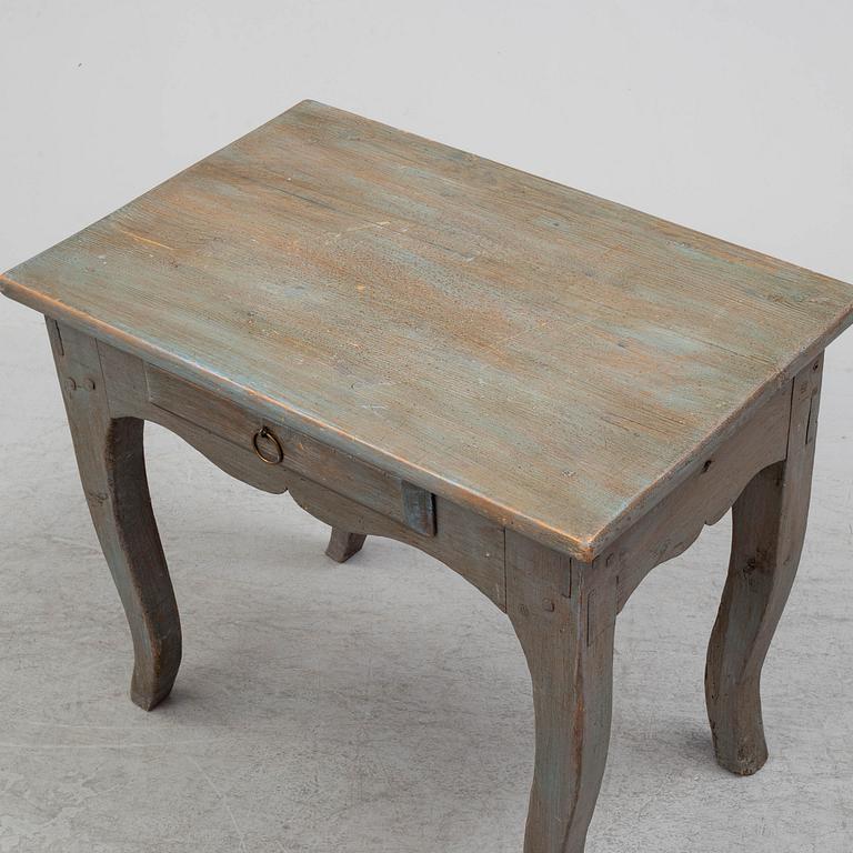 A 19th century table.