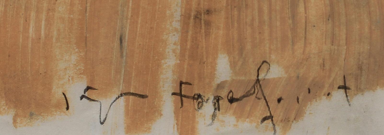JÖRGEN FOGELQVUIST, blandteknik, sign.