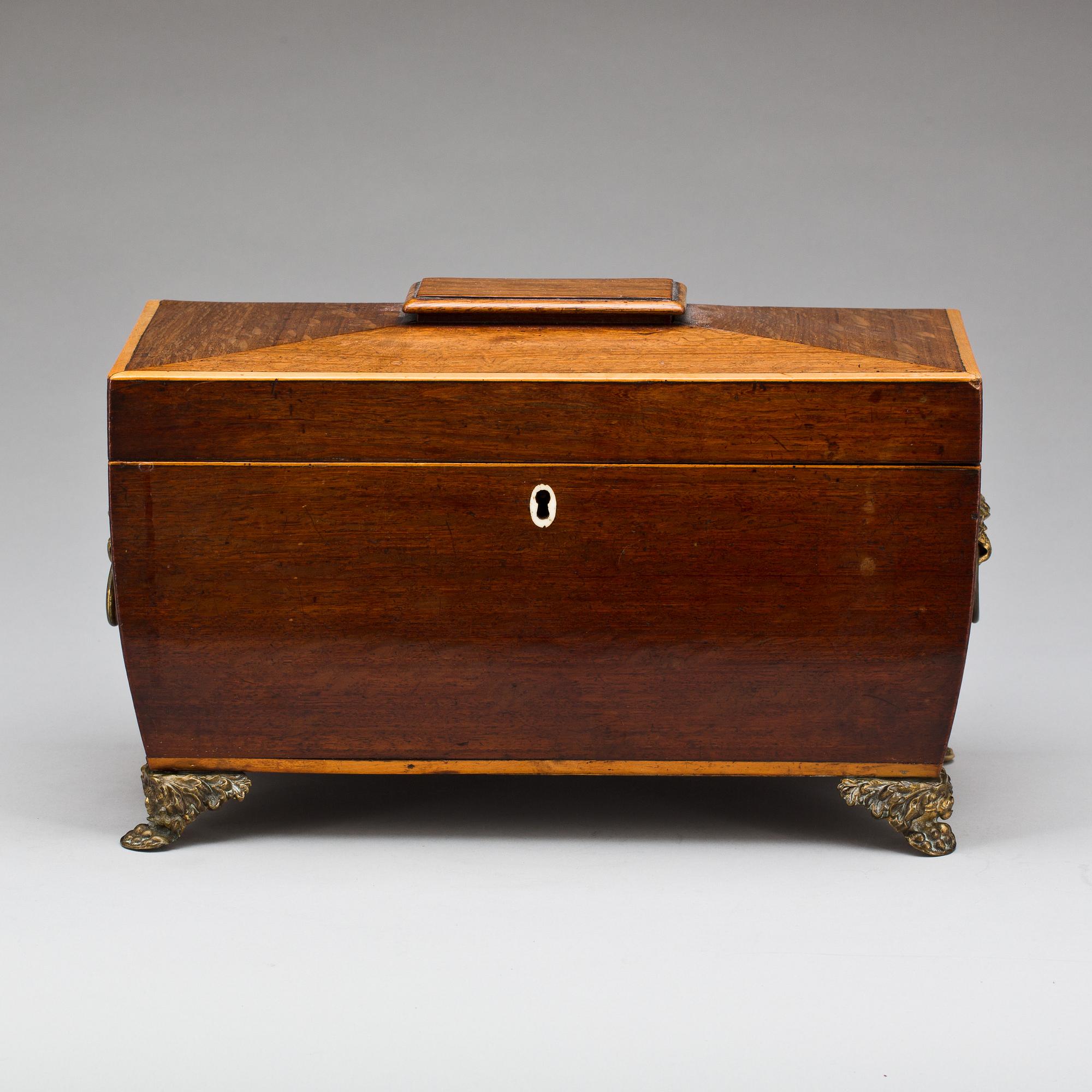 SKRIN, sk tea caddy, England, 1800-talets första hälft.