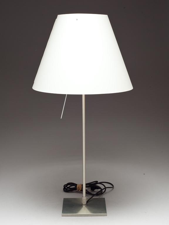 BORDSLAMPA, "Costanza", Design Paulo Rizzatto, Luceplan Italien.