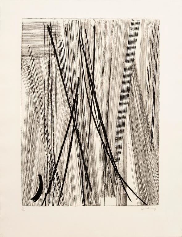 Hans Hartung, Untitled.