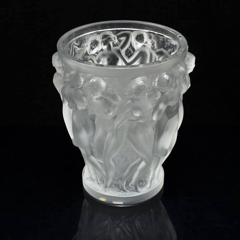 VASE, "Bacchantus",  Lalique.