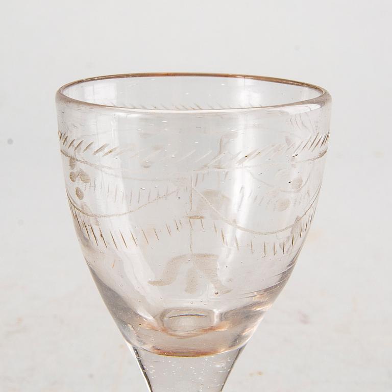 GLAS, 4 st, 1800-talets första hälft.