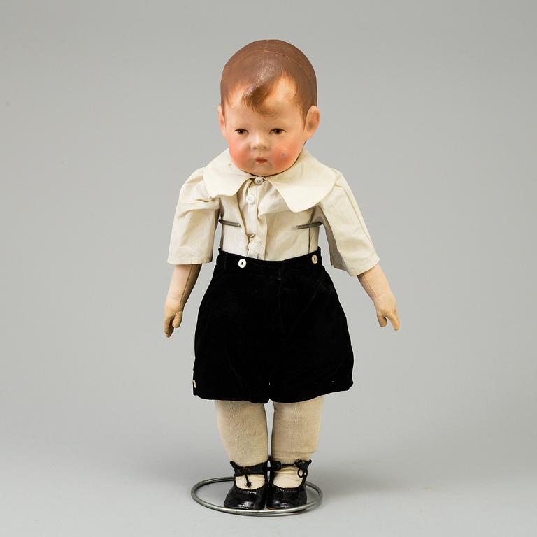 a Käthe Kruse doll, Germany 1920's.