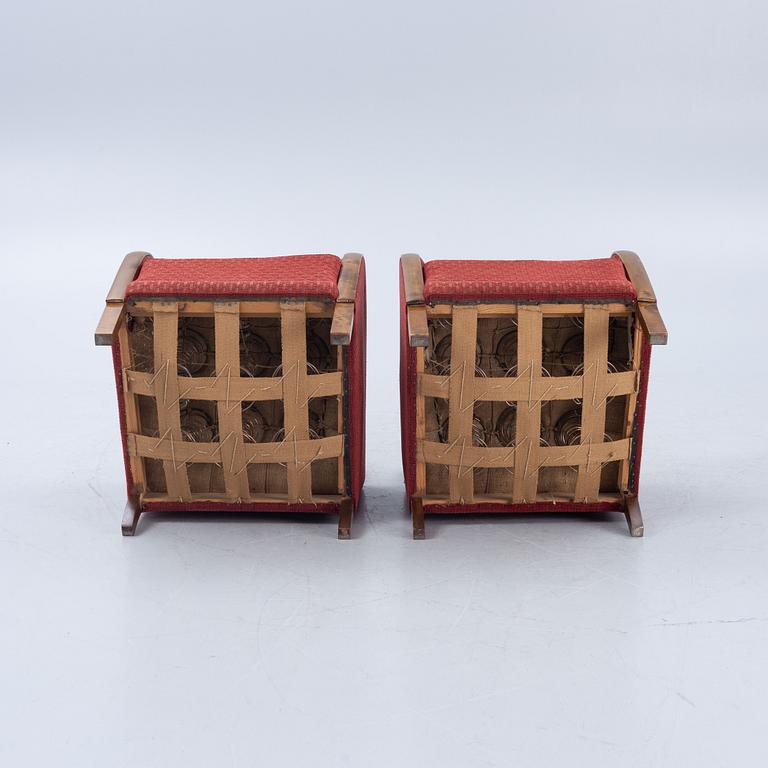 Fåtöljer, ett par, Art Deco, 1930-tal.