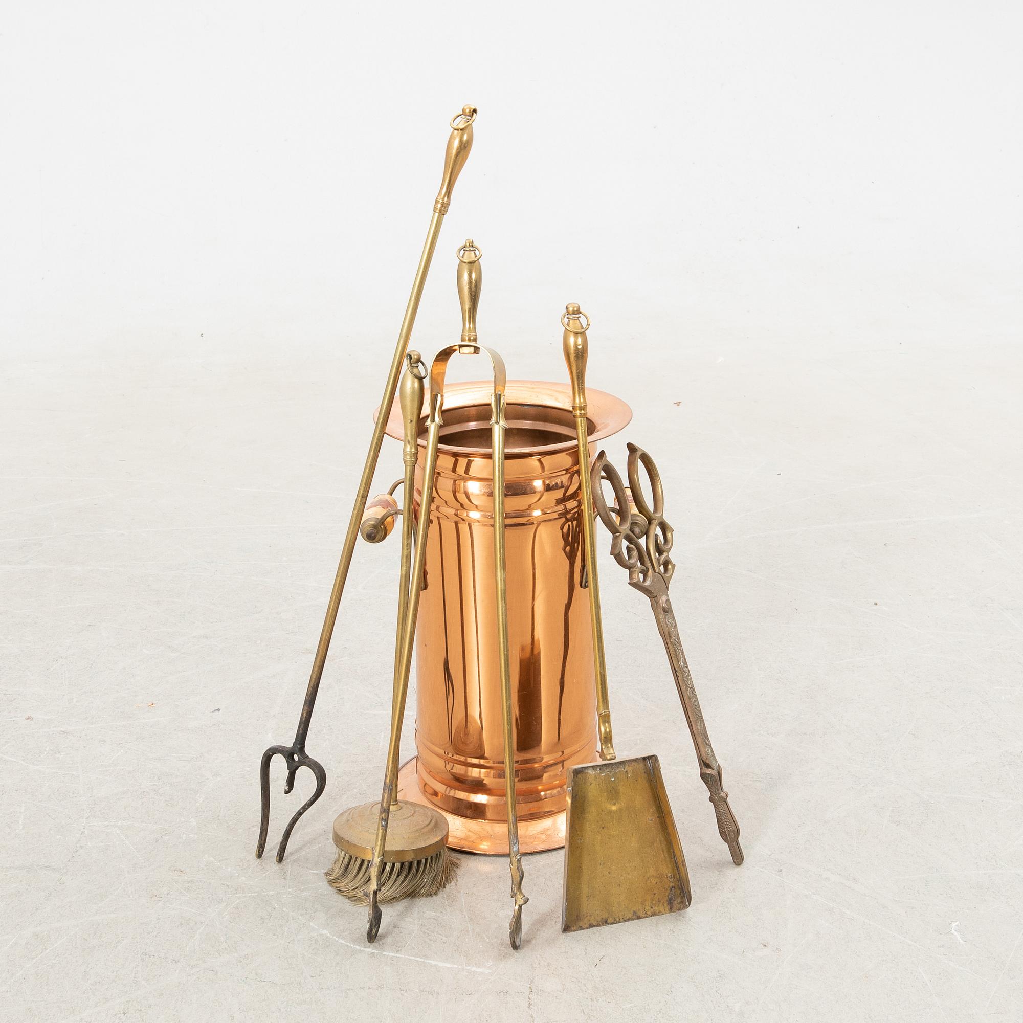 Brass utensils 6 pcs first half of the 20th century.