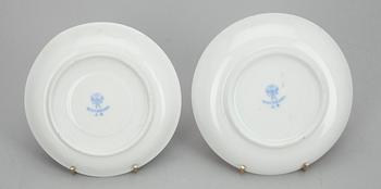 KAFFEKOPPAR, 9+6 st, porslin, Kuznetsov Dulevo, Ryssland.