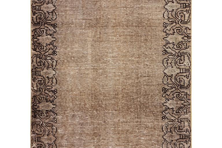 An oriental vintage design runner carpet, c. 460 x 80 cm.