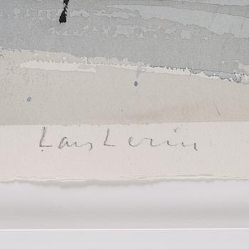 Lars Lerin, "Gimsøy, Lofoten".