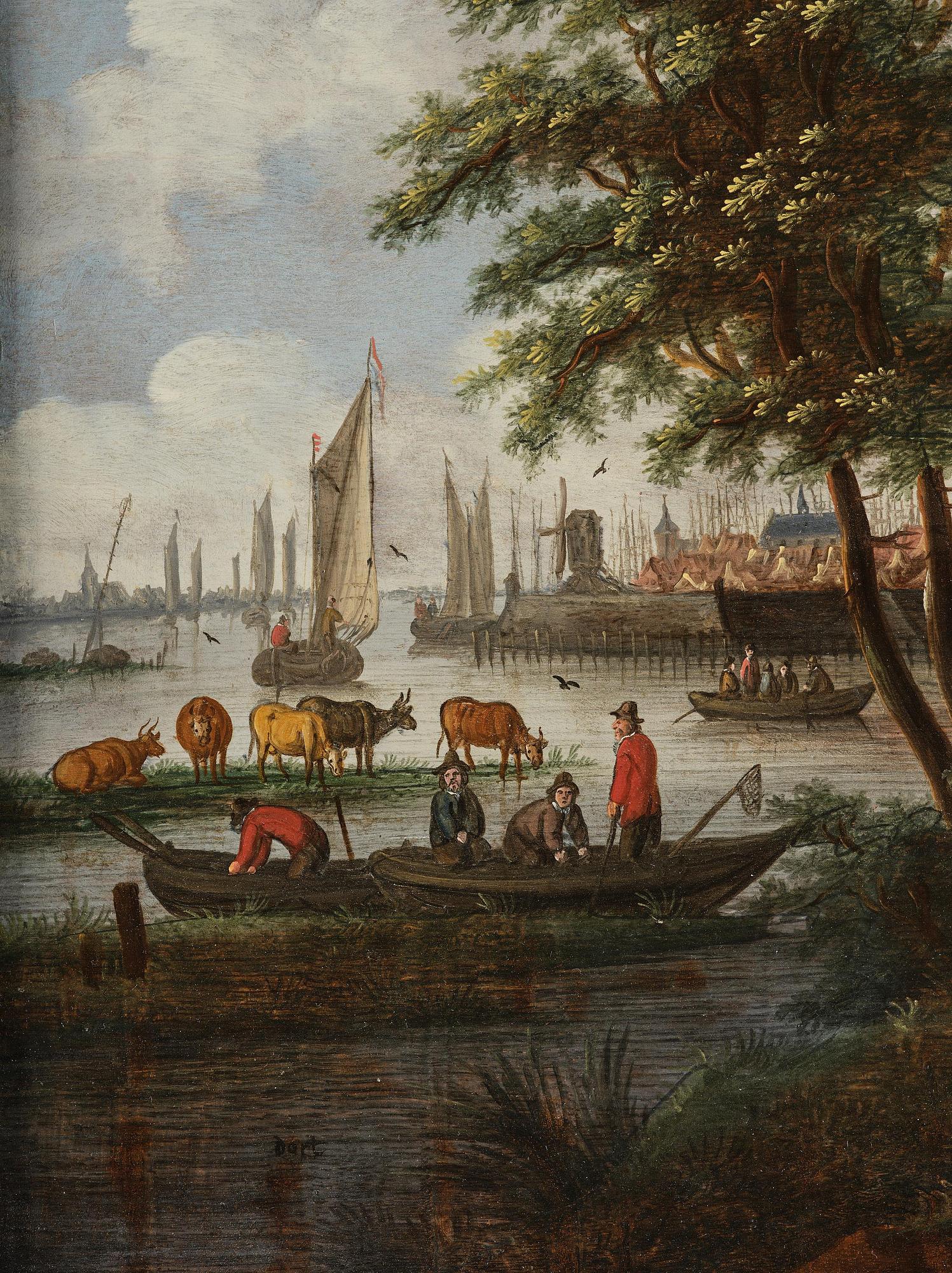 Willem van Drielenburgh, View of the city of Dordrecht.