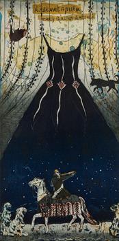 KIRSI NEUVONEN, etsaus, signeerattu ja päivätty -93, numeroitu 66/90.