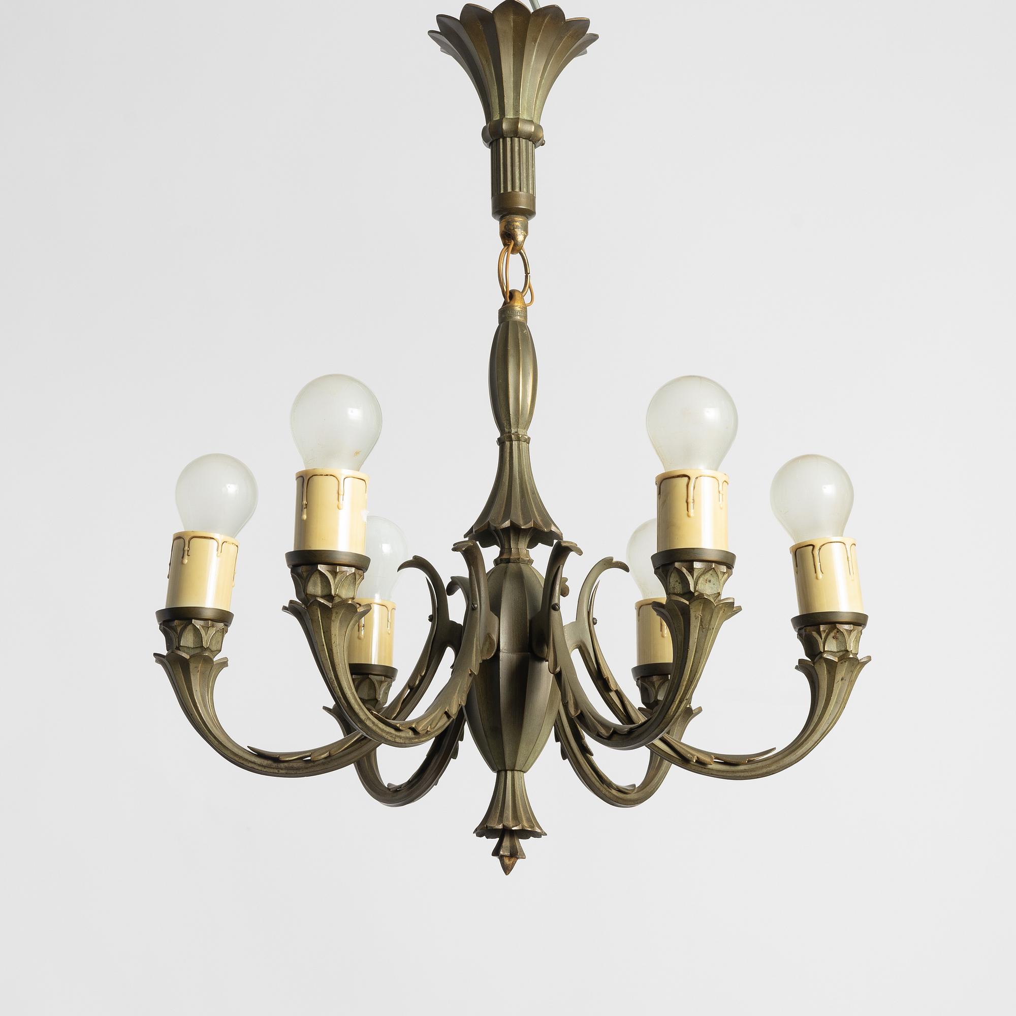 Taklampa, Swedish Modern, 1940-tal.