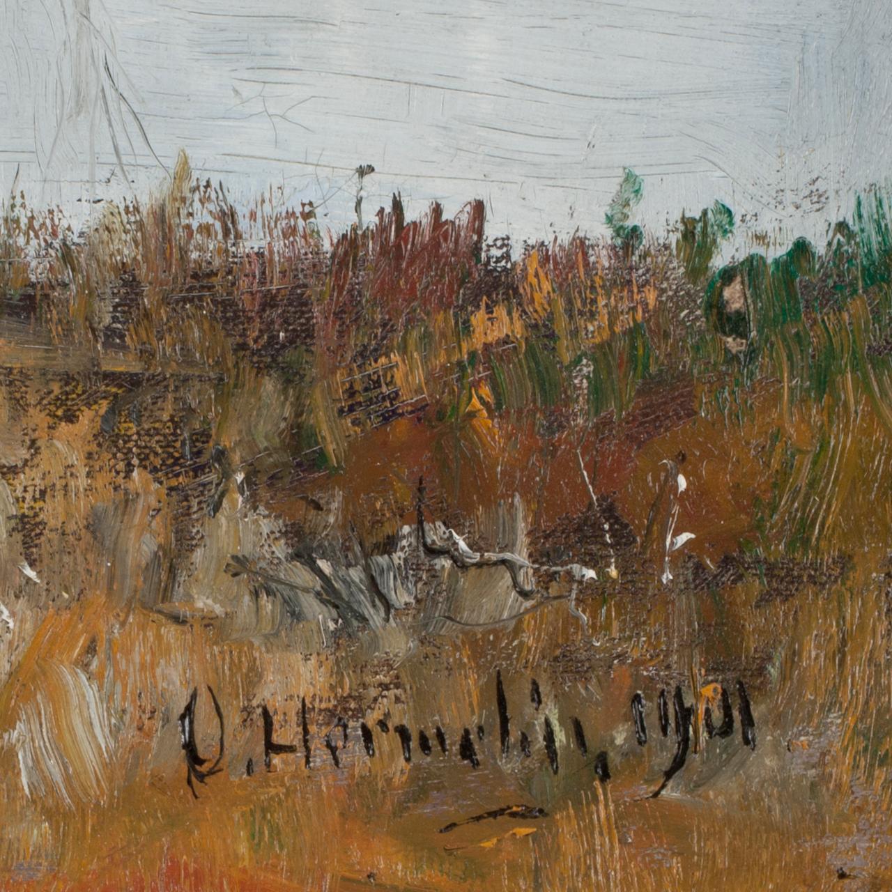 OLOF HERMELIN, olja på duk, sign o otydl dat 1901?.