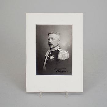 PRINS EUGEN AV SVERIGE, egenhändigt signerat foto, Jaeger.