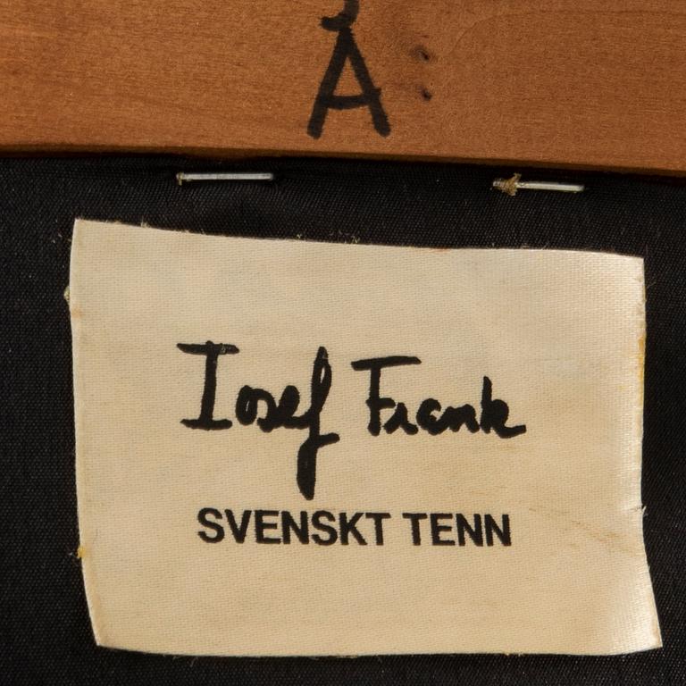 Josef Frank, karmstolar, ett par modell 969, Firma Svenskt Tenn.
