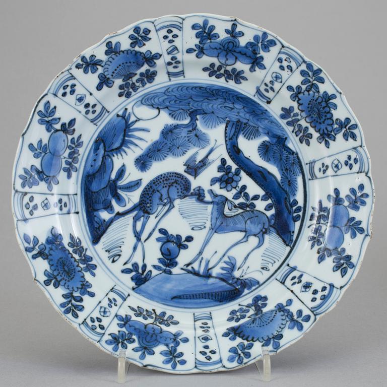 FAT, porslin, Kina, Ming dynastin, Wanli (1572-1620).