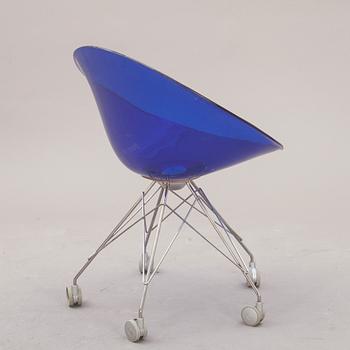 SKRIVBORDSSTOL, "Eros", Philippe Starck för Kartell, märkt.