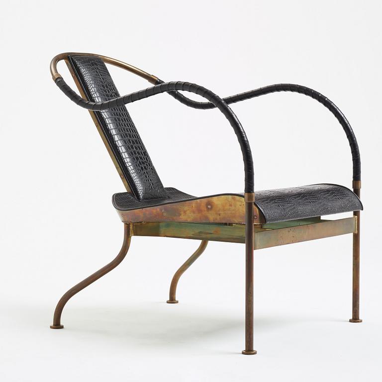 Mats Theselius, an 'El Rey' armchair, ed. 285/360, Källemo, Sweden post 1999.