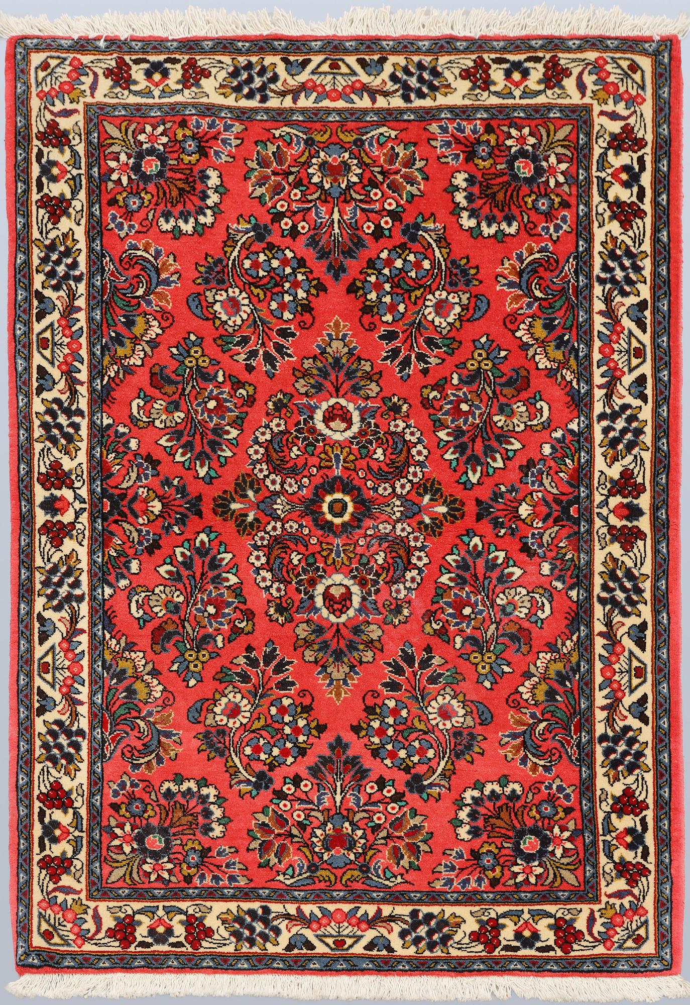 A Sarouk rug, approx. 150 x 100 cm.