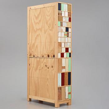 Piet Hein Eek, a "Classic Scrapwood Cabinet", Studio Piet Hein Eek, Netherlands, post 1990.