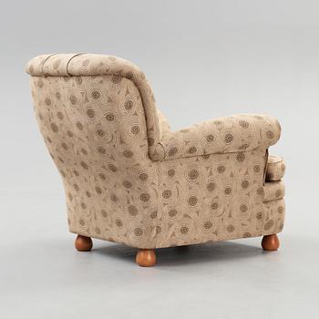 A Josef Frank easy chair, Svenskt Tenn, model 336.