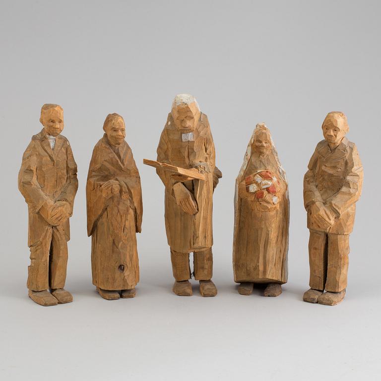 AXEL PETERSSON DÖDERHULTARN, Skulpturgrupp, "Bröllop".