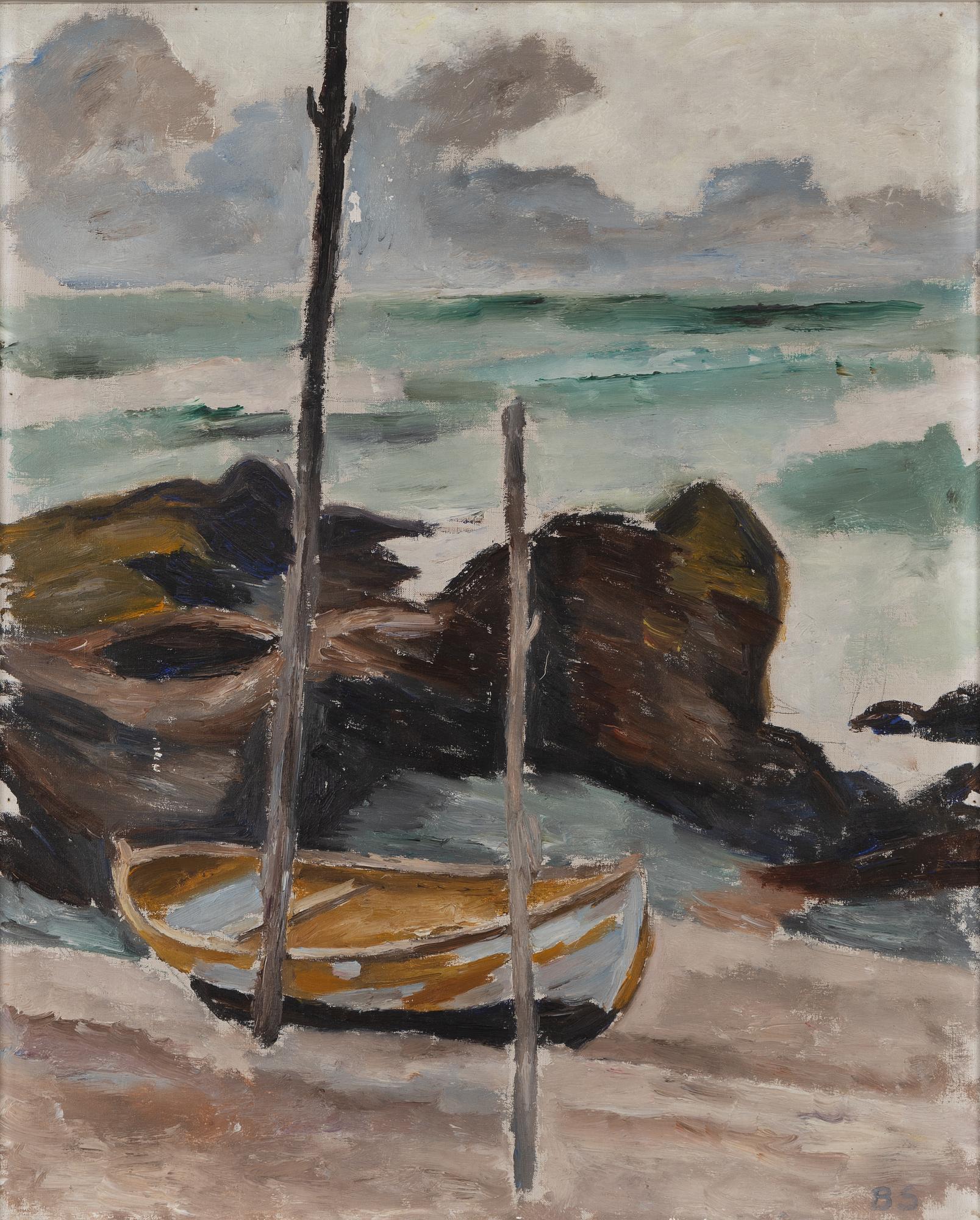 Birger Simonsson, oil on canvas, signed.