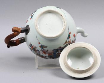 TEKANNA, porslin, Kina, 1700/1800-tal.