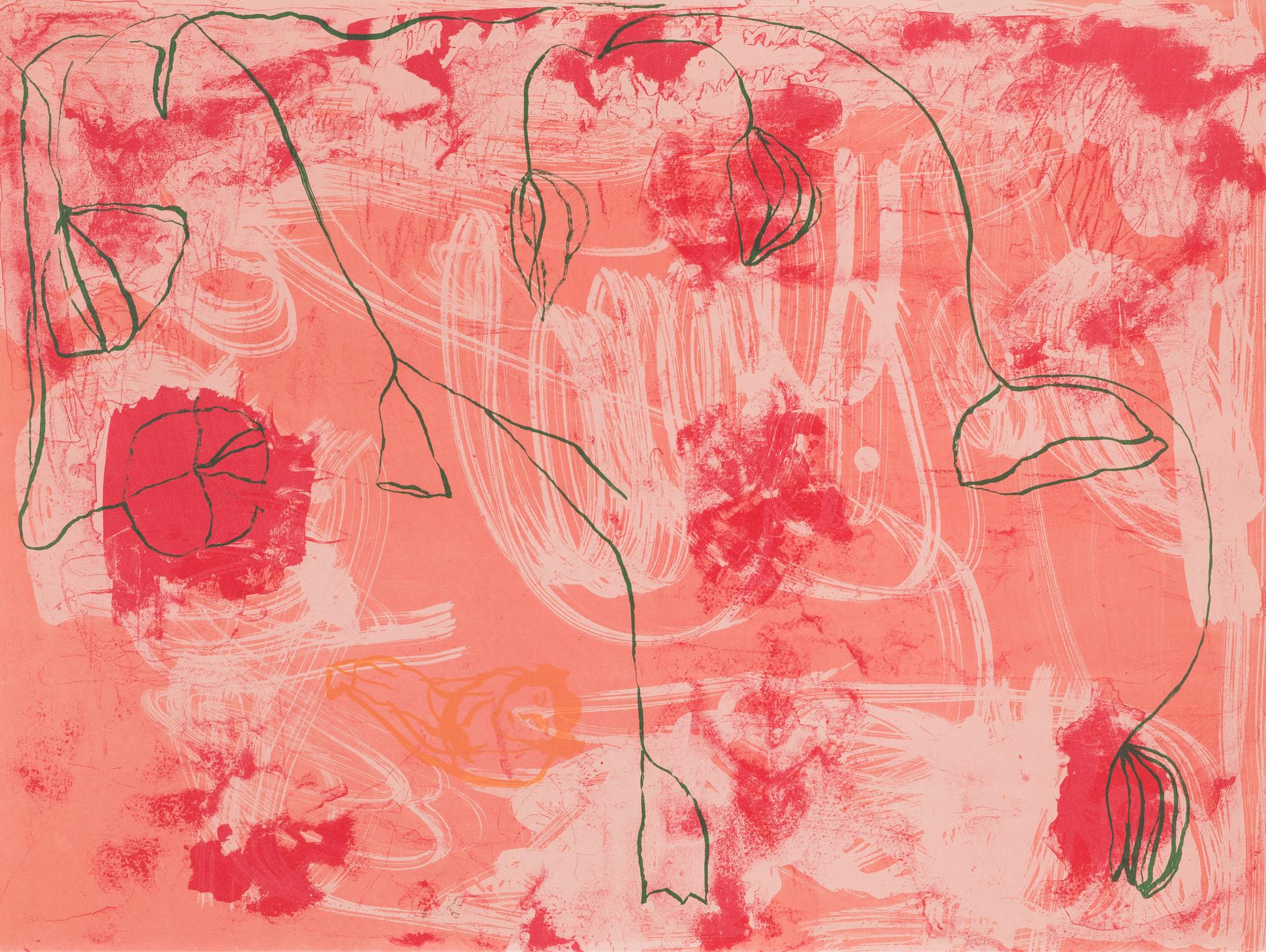 Leena Luostarinen, lithograph, signed and dated 1995, numbered 13/3 Tait. vedos.