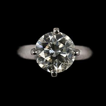 1002. RING, briljantslipad diamant, 1.72 ct.