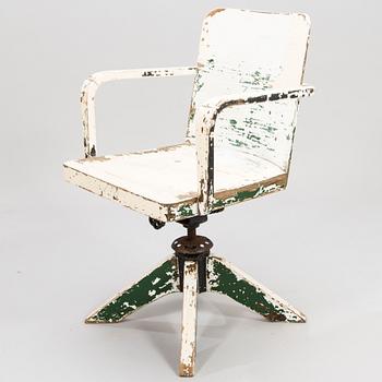 WERNER WEST, konttorituoli, Wilhelm Schaumann Oy, Finland 1930-luku.