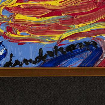 BENGT LINDSTRÖM, oil on canvas, signed.