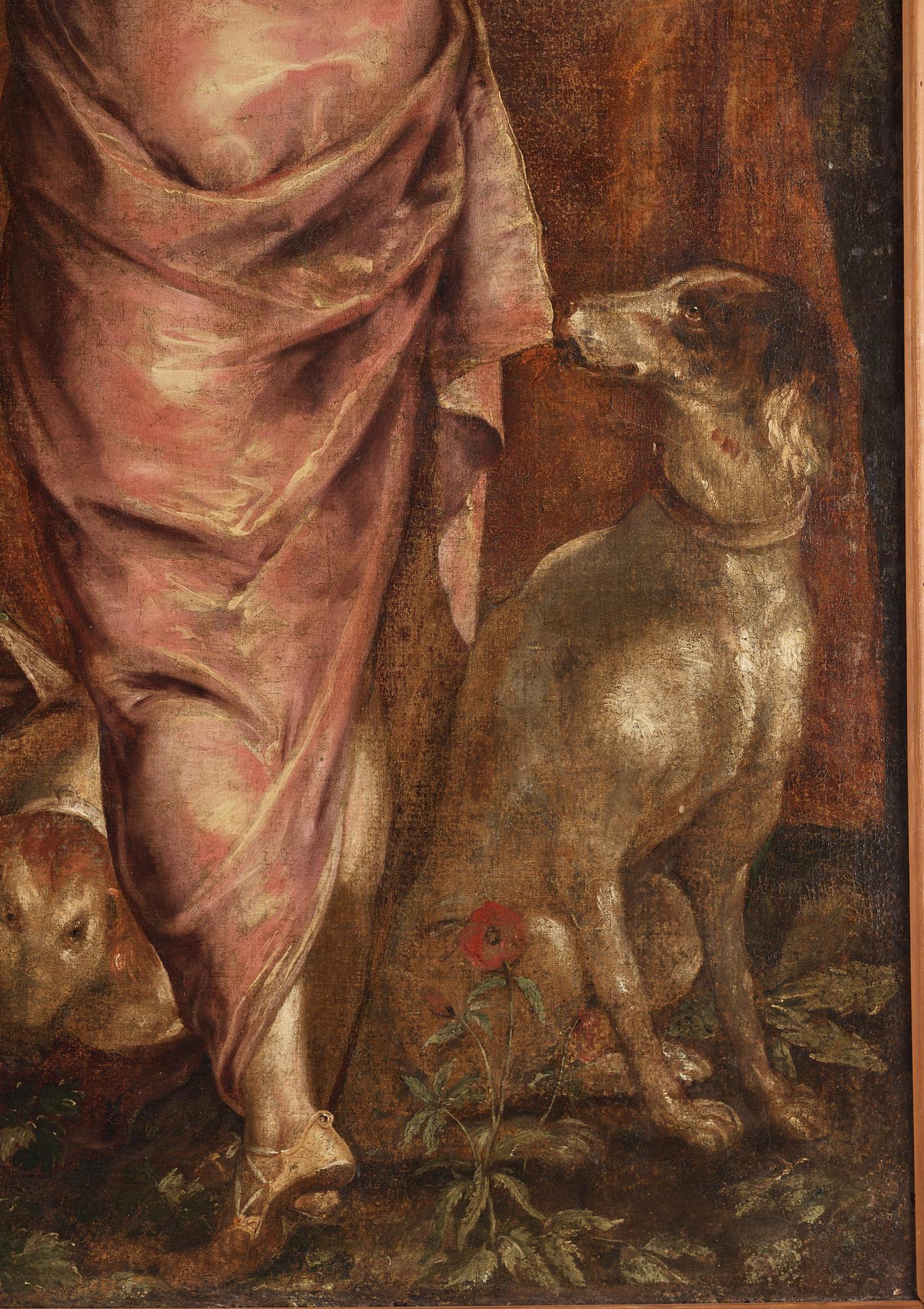 Jacopo Robusti Tintoretto, hans ateljé, Adonis död. (Venere sviene di fronte ad Adone morto).