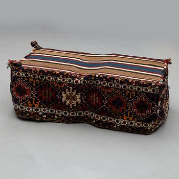 SEMI-ANTIQIE MAFRASH, IRAN, ca Height 43, length 95 och depth 48 cm.