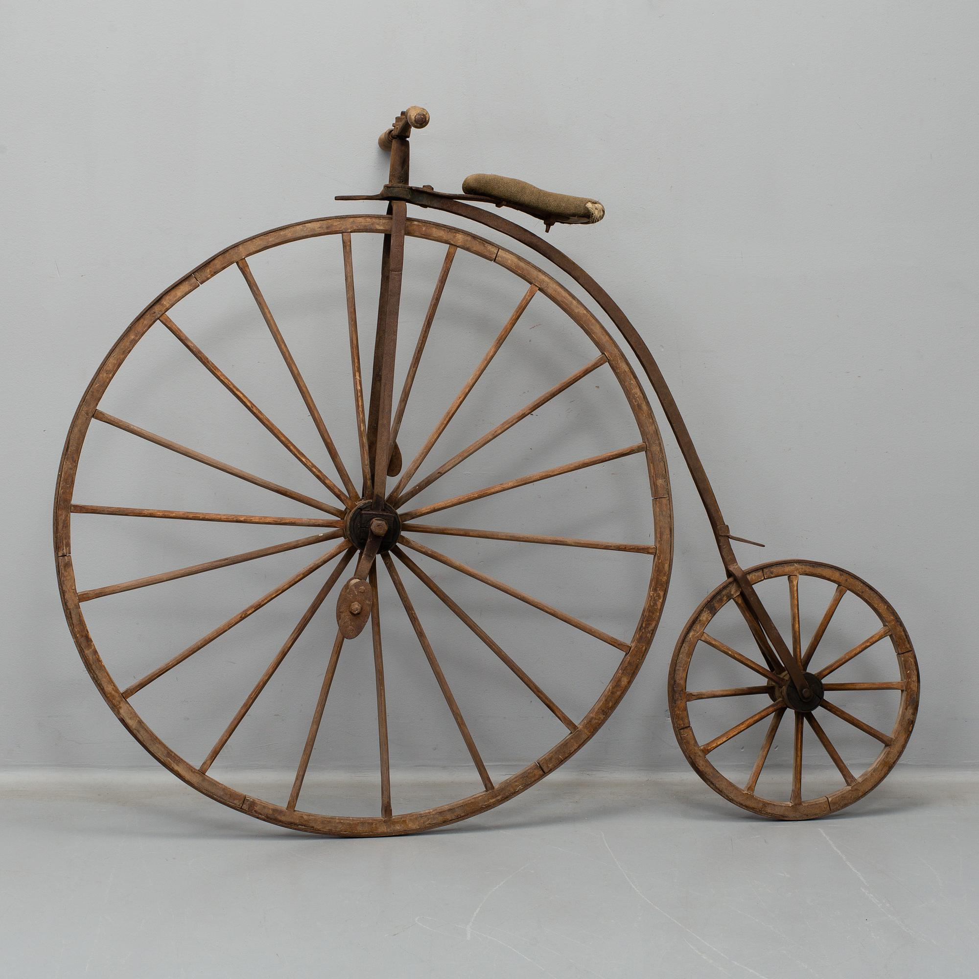 HÖGHJULING/ VELOCIPED, 1800-talets senare del.