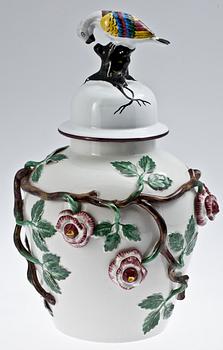 URNA, porslin, Rörstrand, 1950-tal.