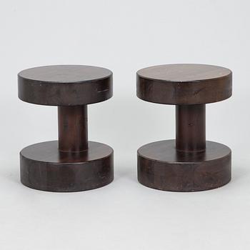 A pair of 1970s stools.