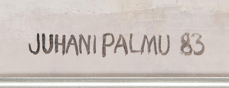 Juhani Palmu, oil on canvas, signed and dated -83.