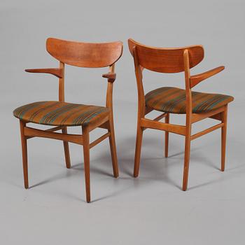 KARMSTOLAR, 6 st, 1900-talets tredje kvartal.