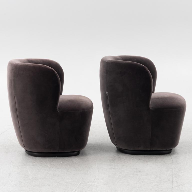 Space Copenhagen, armchairs, a pair, "Stay Lounge Chair", Gubi, Denmark.
