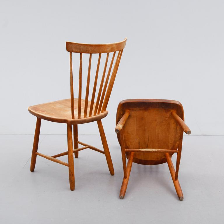 STOLAR, 4 st, "Lilla Åland", Carl Malmsten.