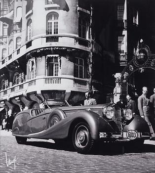 Åke Lange, efter, Mercedes-Benz, Strandvägen 7b.