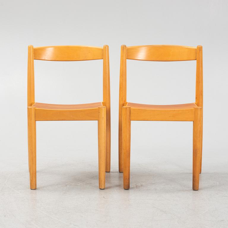 A set of ten 'Stapelstol USA-1' chairs, Bjärnums Möbelfabriker AB, 1960's/70's.