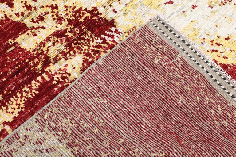 A rug, Morocco design, approx. 296 x 197 cm.