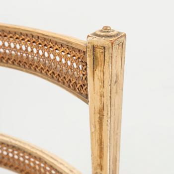 Dining chairs, 6 pcs, first half of the 19th century, England.