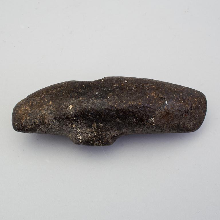 A diabase stone age boat axe.