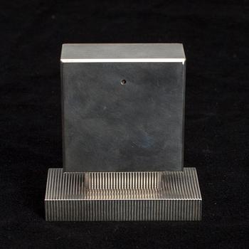 CARTIER BAROMETER, silver, guld. Frankrike 1930-t.