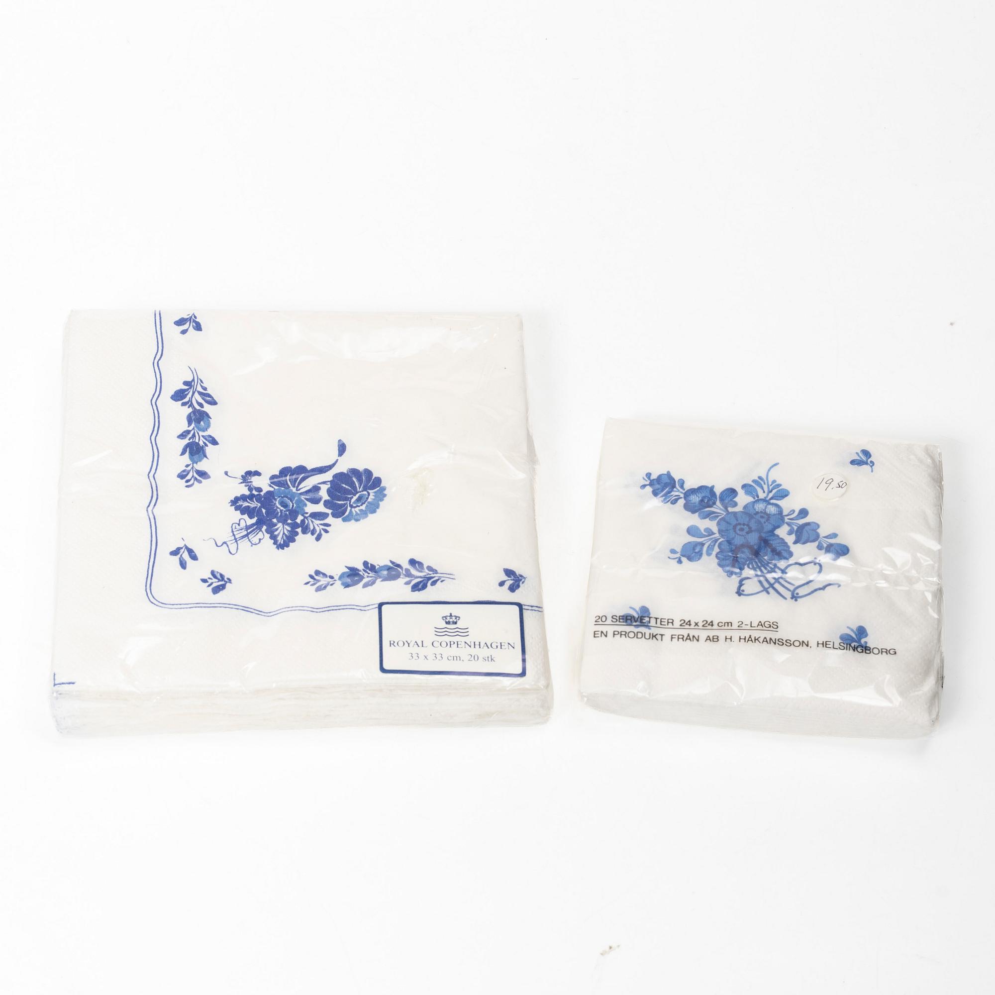 Royal Copenhagen, servis, 49 delar, "Blå Blomst", Danmark.