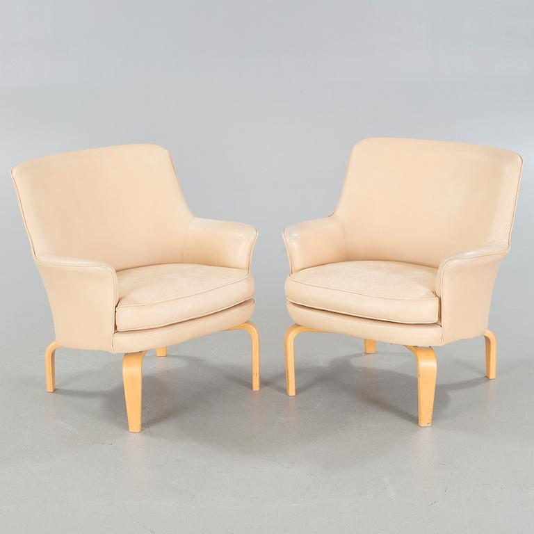 A pair of "Pilot" chairs, designed by Arne Norell for Norell, model designed by 1967.