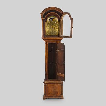 Longcase clock by Matthew Bushel, Aston England.